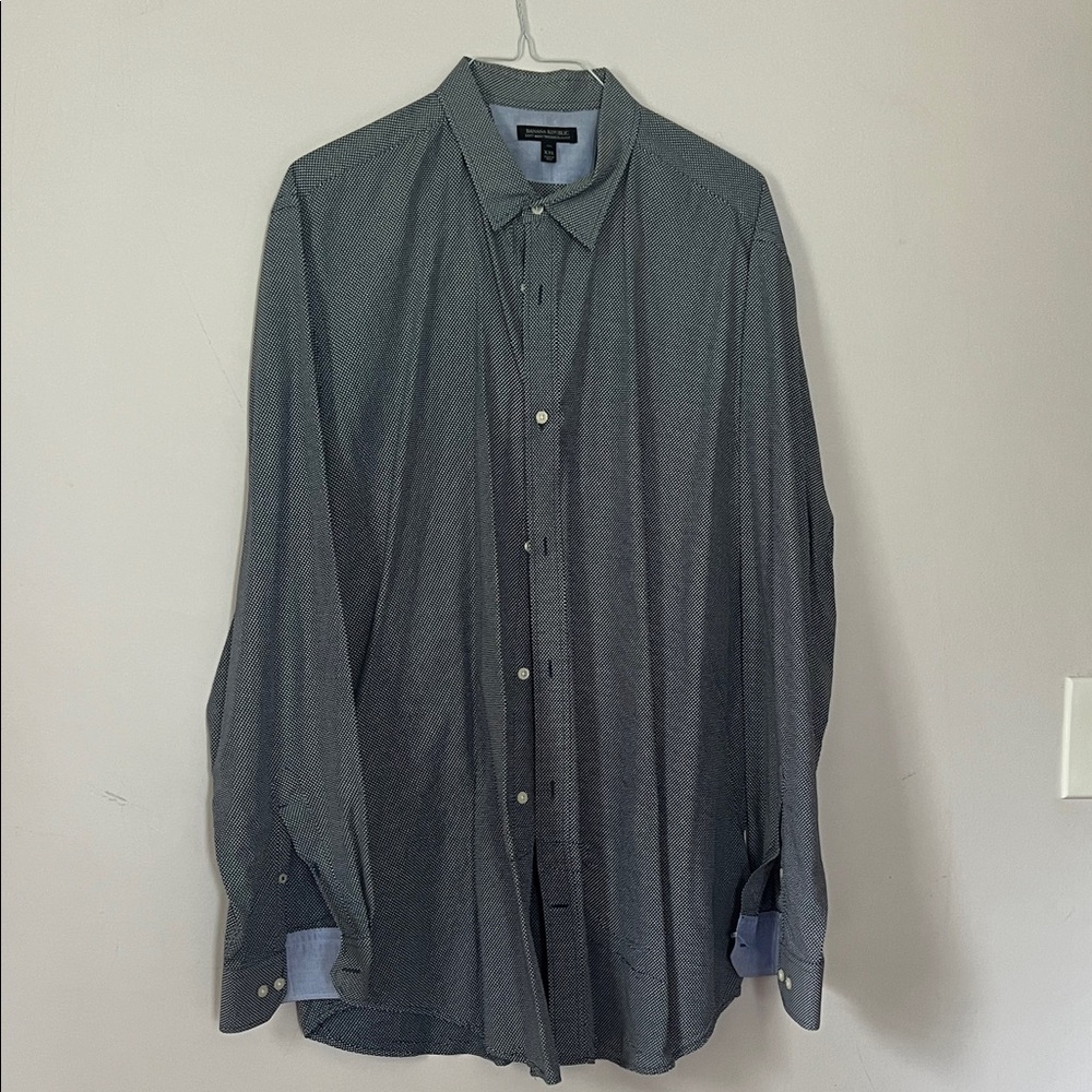 Banana Republic Dark Gray Dress Shirt.